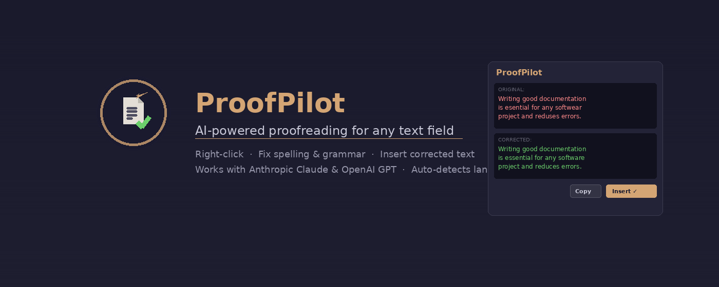 ProofPilot banner
